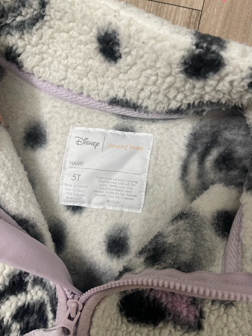 Disney soft sherpa